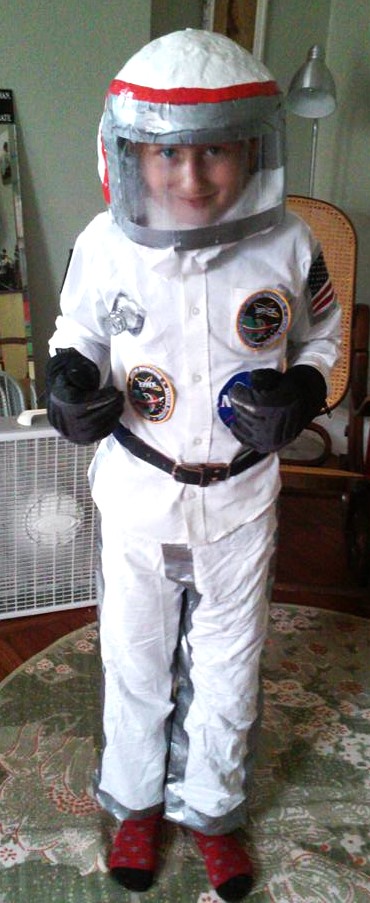 Astronaut Homemade Halloween Costume idea