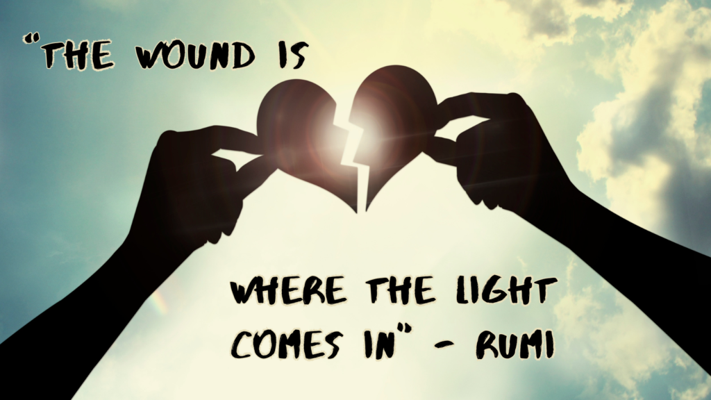 Spiritual emotion, spiritual growth and healing, Rumi poem