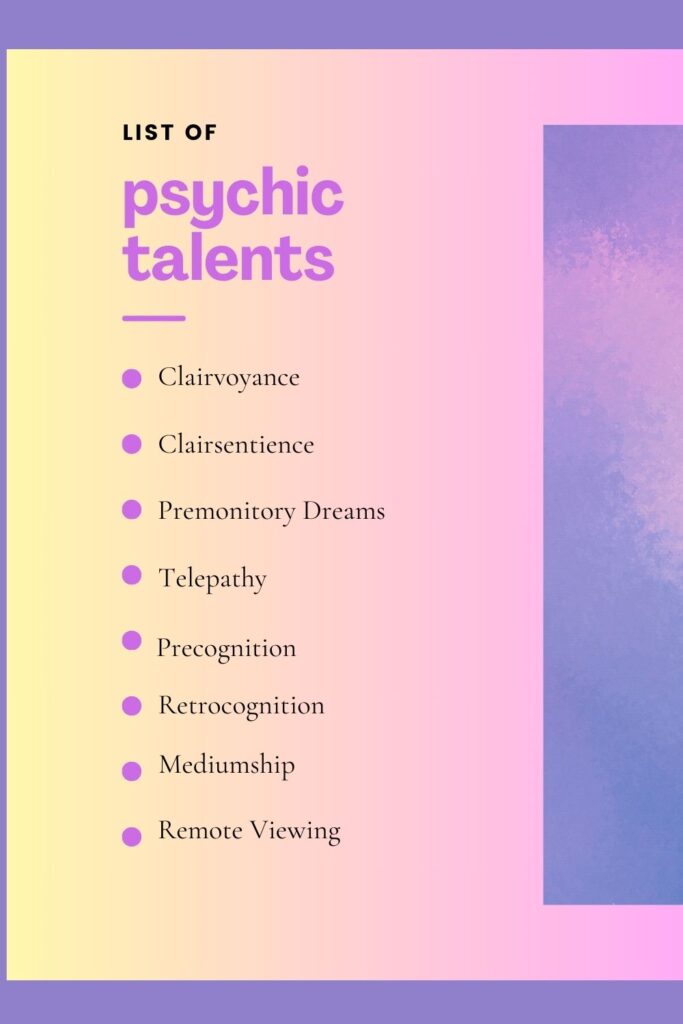 Psychic Talents
